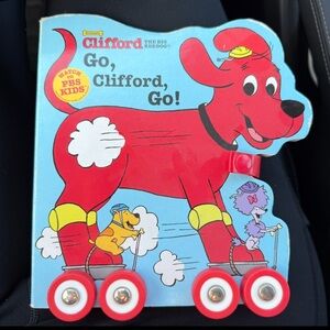 Clifford the Big Red Dog “Go, Clifford, Go!” Rolling Board Book – Scholastics